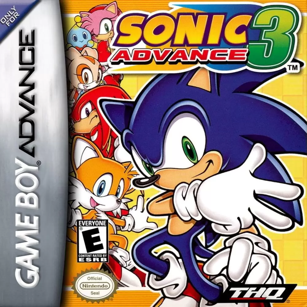 Game Boy Advance Games - Sonic Advance 3