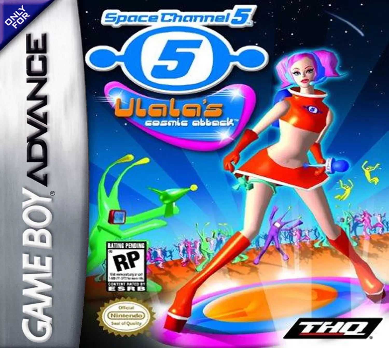 Jeux Game Boy Advance - Space Channel 5: Ulala\'s Cosmic Attack