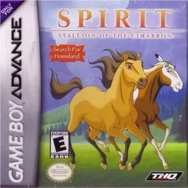 Jeux Game Boy Advance (GBA) - Spirit: Stallion of the Cimarron