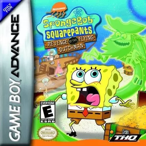 Jeux Game Boy Advance - SpongeBob SquarePants: Revenge of the Flying Dutchman