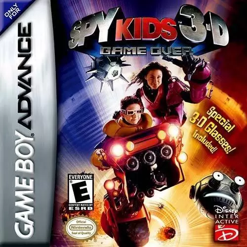 Game Boy Advance Games - Spy Kids 3-D: Game Over