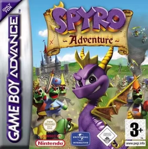 Jeux Game Boy Advance - Spyro Adventures