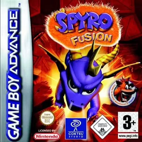 Jeux Game Boy Advance - Spyro Fusion