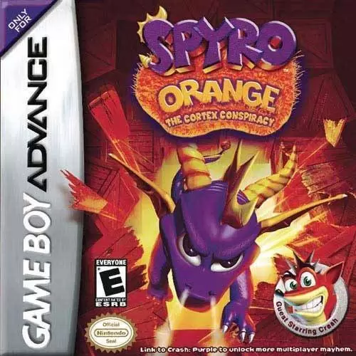 Game Boy Advance Games - Spyro Orange: The Cortex Conspiracy