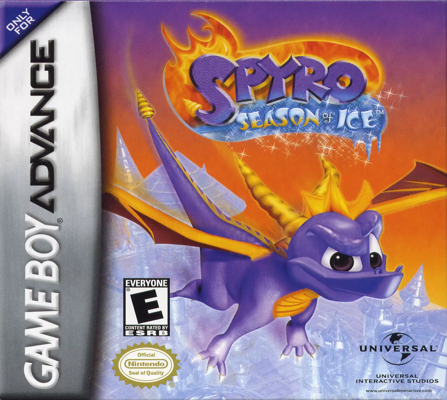 Jeux Game Boy Advance - Spyro: Season of Ice