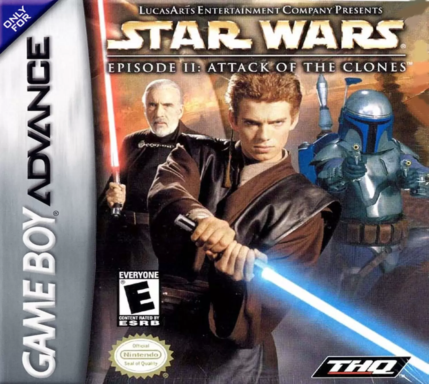 Jeux Game Boy Advance - Star Wars: Episode II: Attack of the Clones