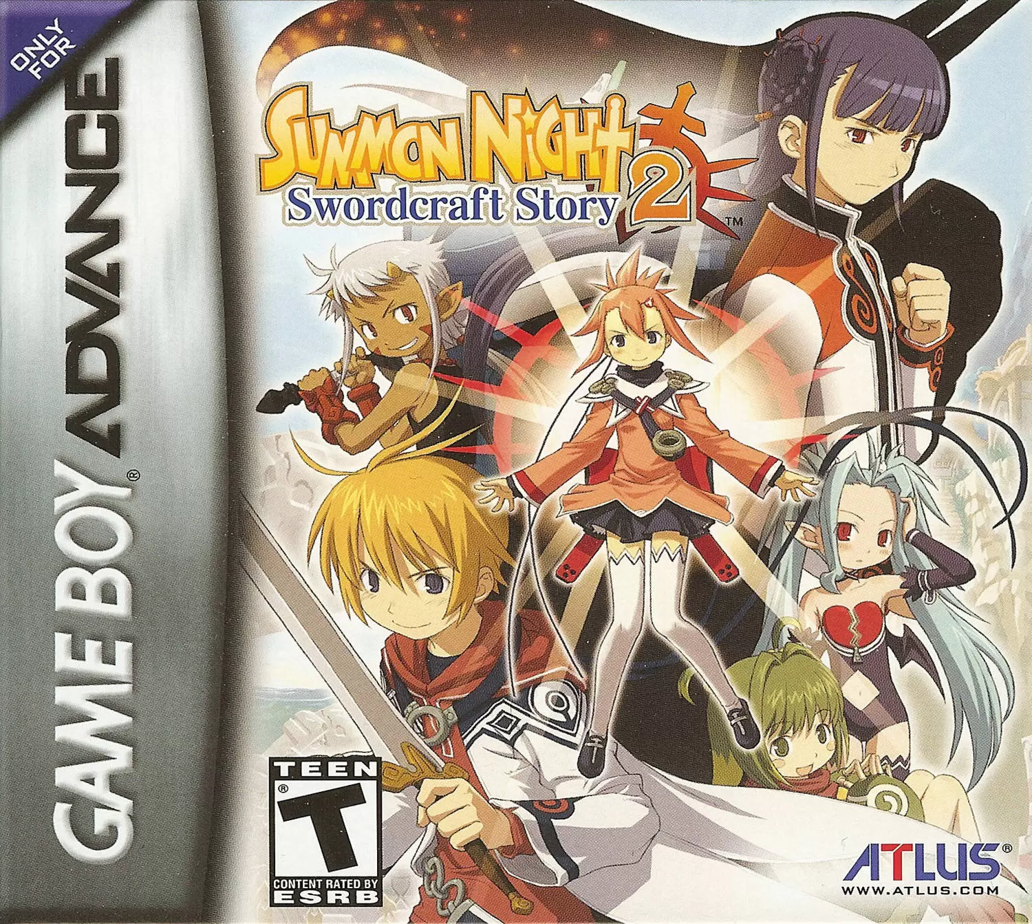 Jeux Game Boy Advance - Summon Night: Swordcraft Story 2