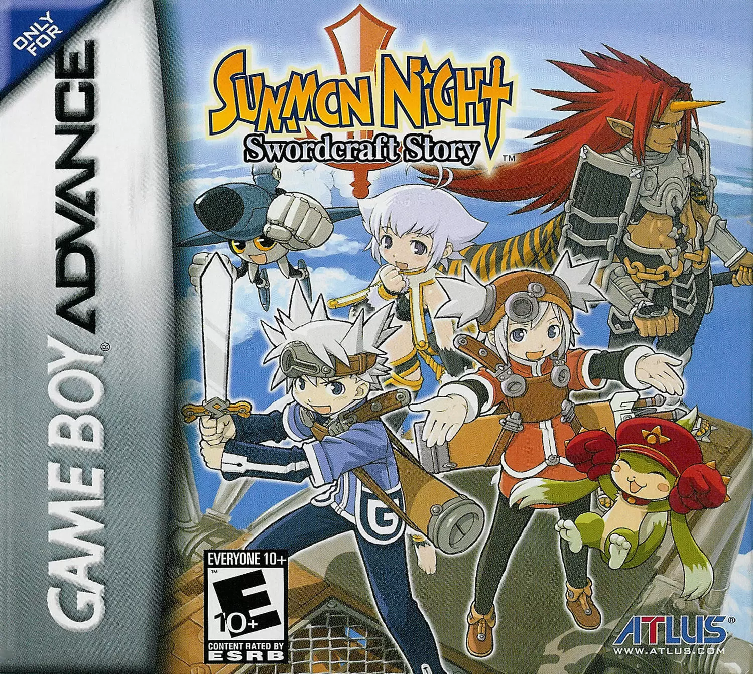 Game Boy Advance Games - Summon Night: Swordcraft Story