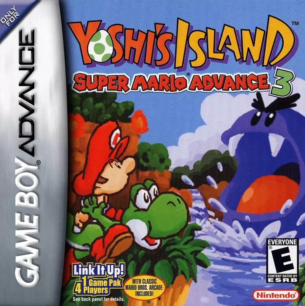 Game Boy Advance Games - Super Mario Advance 3: Yoshi\'s Island