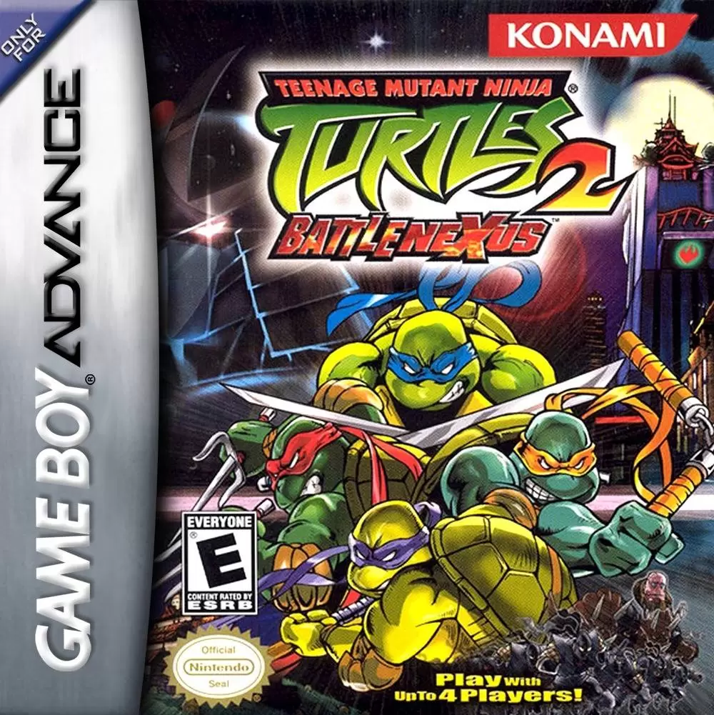 Game Boy Advance Games - Teenage Mutant Ninja Turtles 2: Battle Nexus