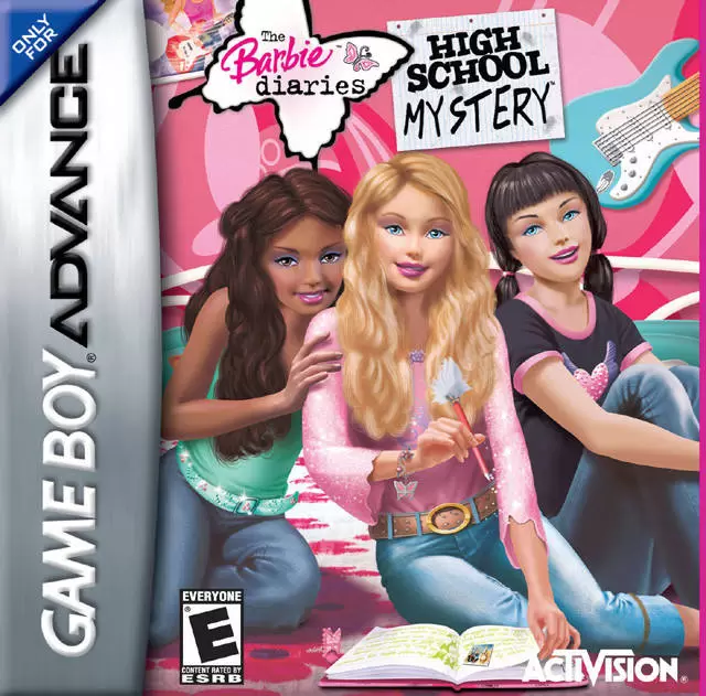 Game Boy Advance Games - The Barbie Diaries High School Mystery
