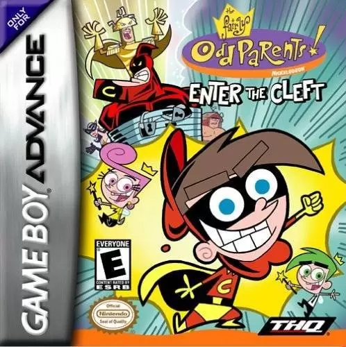 Jeux Game Boy Advance (GBA) - The Fairly Odd Parents!: Enter the Cleft