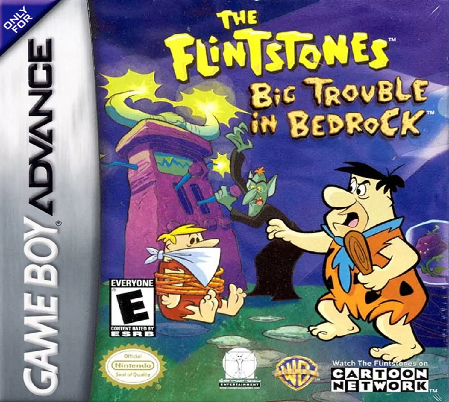 Jeux Game Boy Advance (GBA) - The Flintstones: Big Trouble in Bedrock