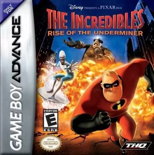 Jeux Game Boy Advance - The Incredibles: Rise of the Underminer