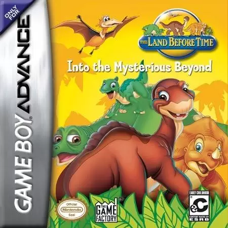 Jeux Game Boy Advance - The Land Before Time: Into the Mysterious Beyond