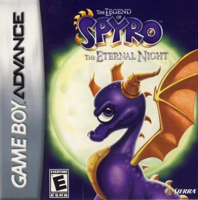 Jeux Game Boy Advance - The Legend of Spyro: The Eternal Night