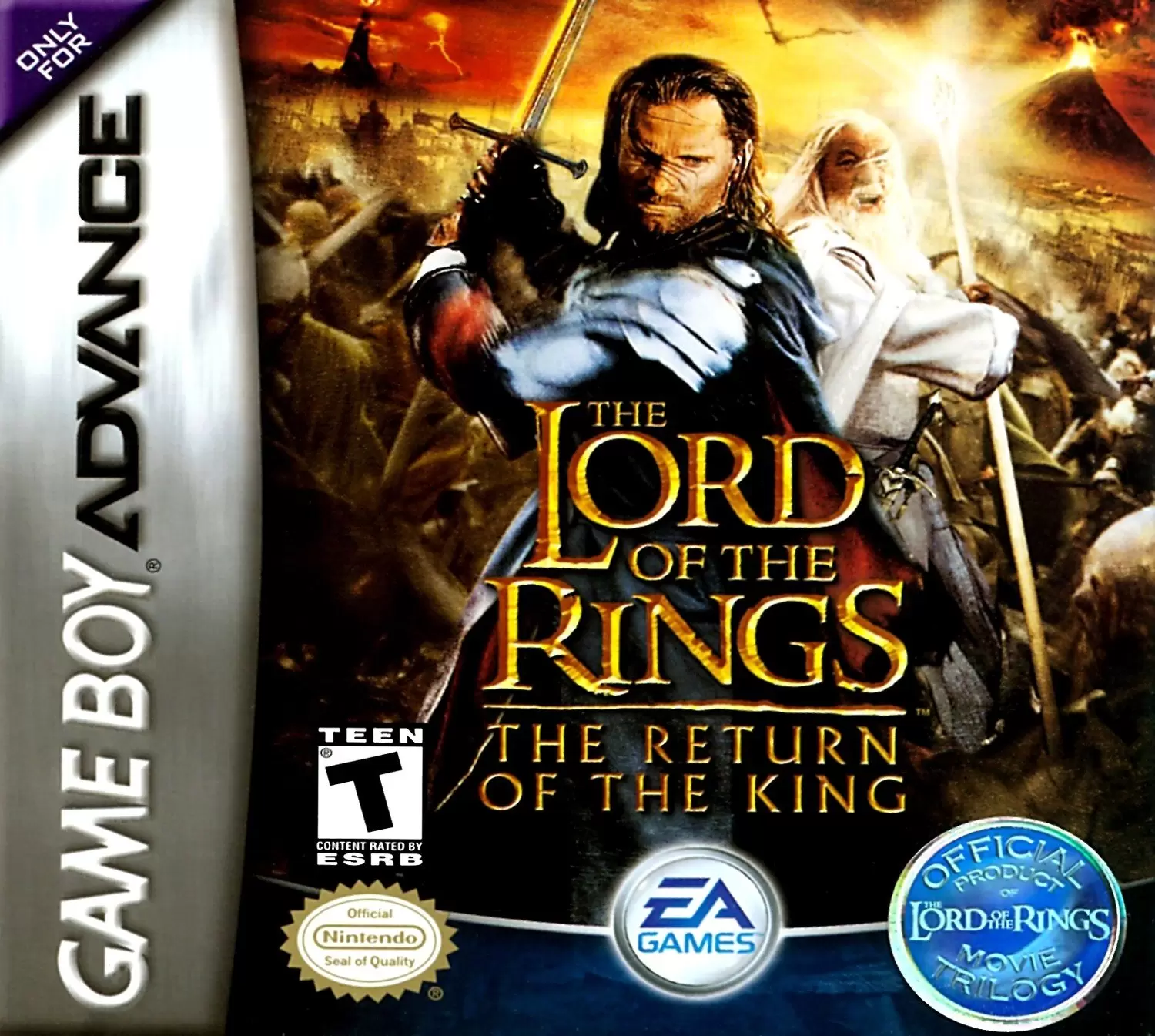 Jeux Game Boy Advance - The Lord of the Rings: The Return of the King