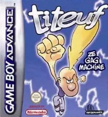 Jeux Game Boy Advance - Titeuf: Ze Gag Machine