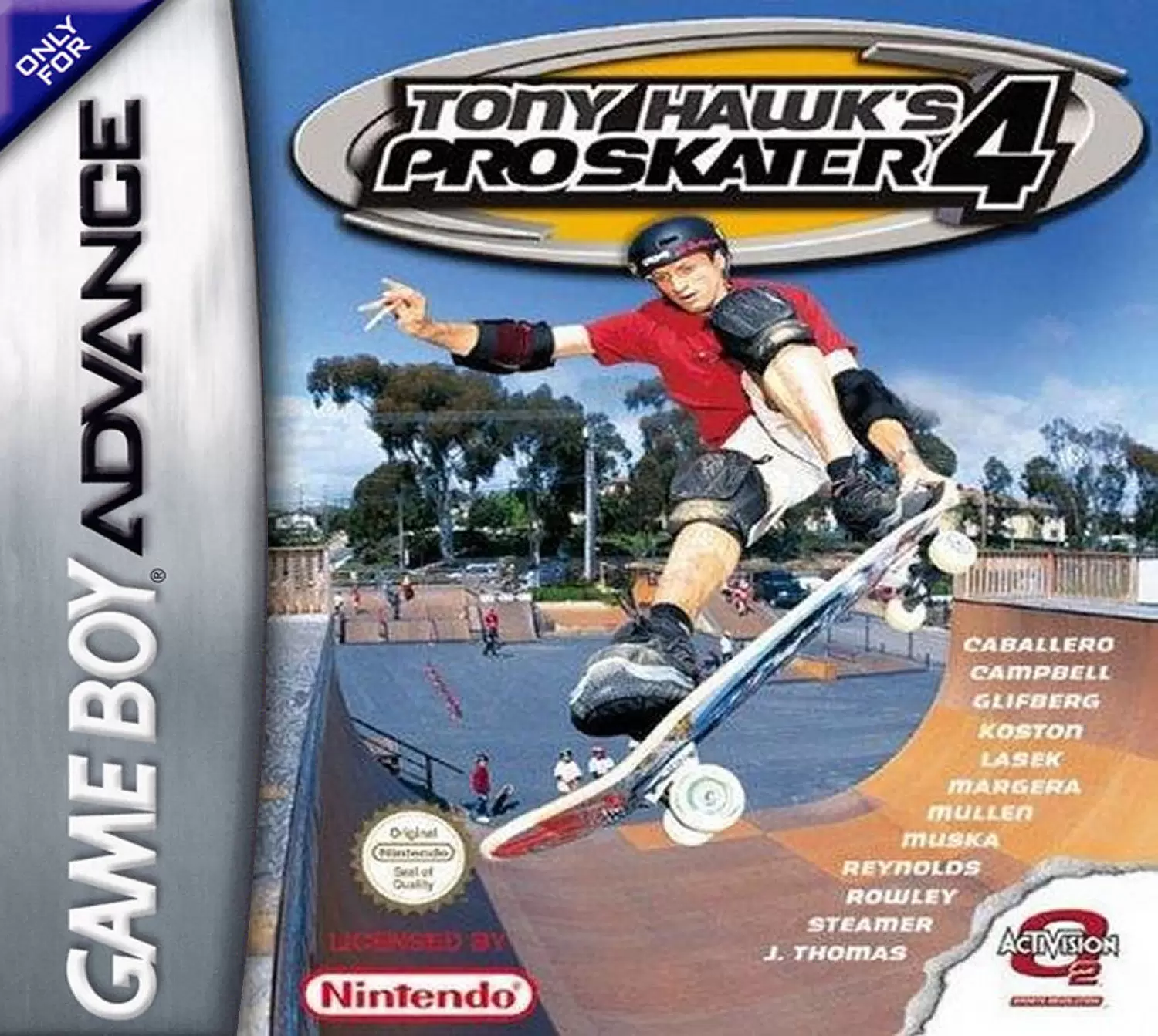 Jeux Game Boy Advance - Tony Hawk\'s Pro Skater 4