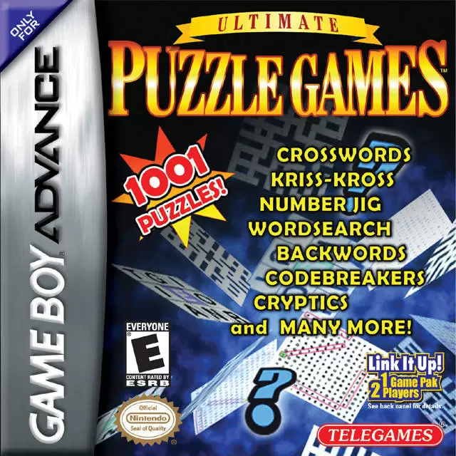Jeux Game Boy Advance - Ultimate Puzzle Games