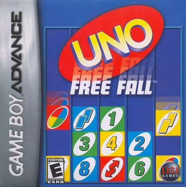 Game Boy Advance Games - Uno Free Fall