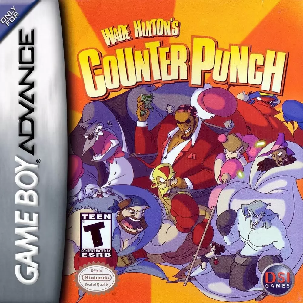 Jeux Game Boy Advance (GBA) - Wade Hixton\'s Counter Punch