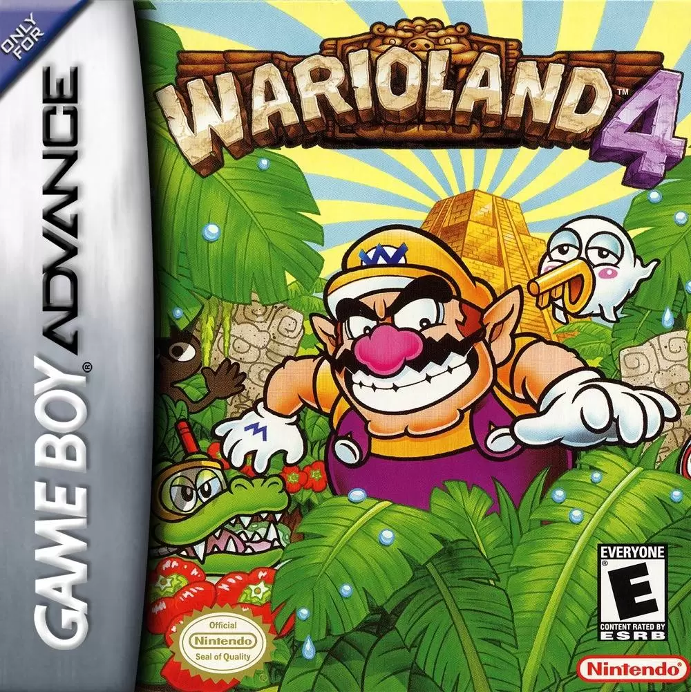 Game Boy Advance Games (GBA) - Wario Land 4