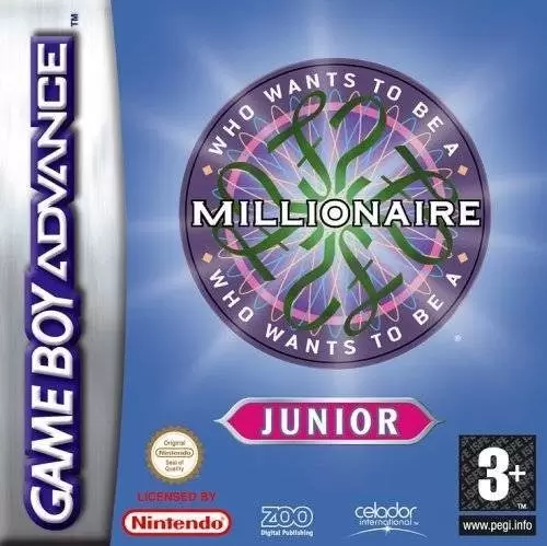 Jeux Game Boy Advance - Who Wants To Be a Millionaire Junior