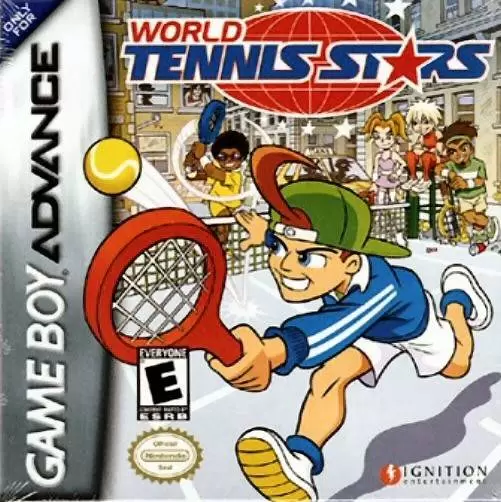 Game Boy Advance Games - World Tennis Stars