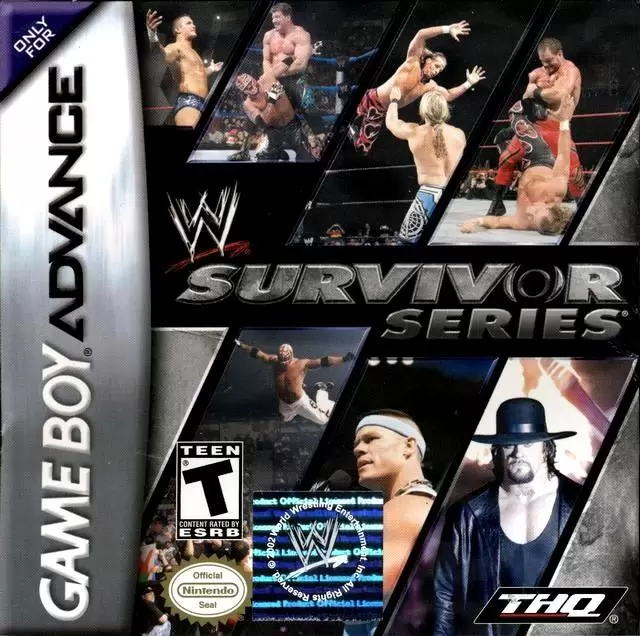 Jeux Game Boy Advance (GBA) - WWE Survivor Series