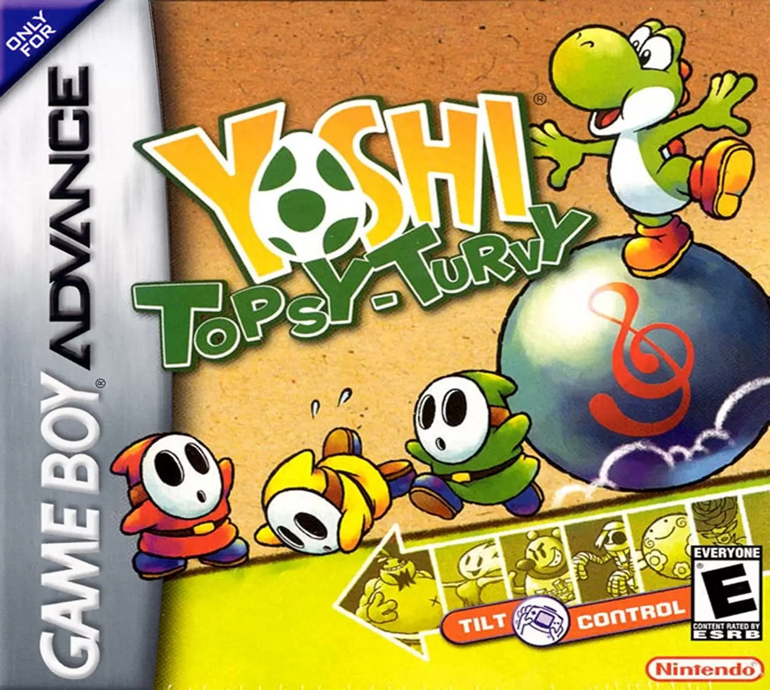 Game Boy Advance Games - Yoshi Topsy-Turvy