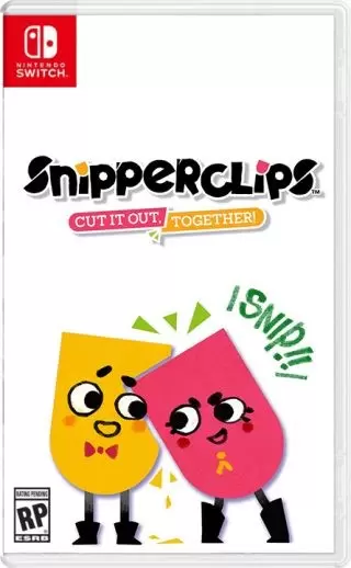 Nintendo Switch Games - Snipperclips - Cut it out, together!
