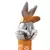 Bugs Bunny orange avec casquette