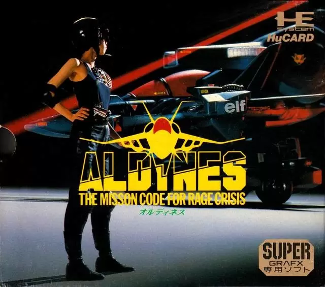Turbo Grafx 16 (PC Engine) - Aldynes: The Mission Code for Rage Crisis