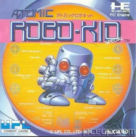 Turbo Grafx 16 (PC Engine) - Atomic Robo-Kid Special