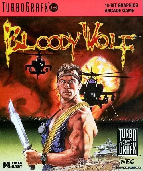 Turbo Grafx 16 (PC Engine) - Bloody Wolf