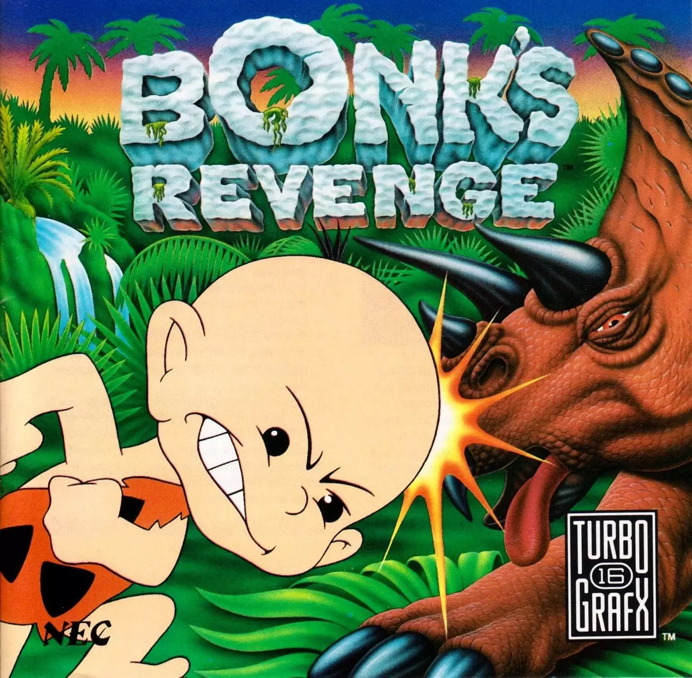 Turbo Grafx 16 (PC Engine) - Bonk\'s Revenge