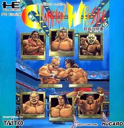 Turbo Grafx 16 (PC Engine) - Champion Wrestler