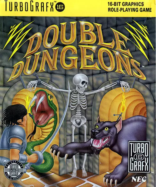 Turbo Grafx 16 (PC Engine) - Double Dungeons