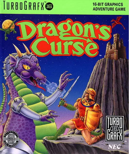 Turbo Grafx 16 (PC Engine) - Dragon\'s Curse