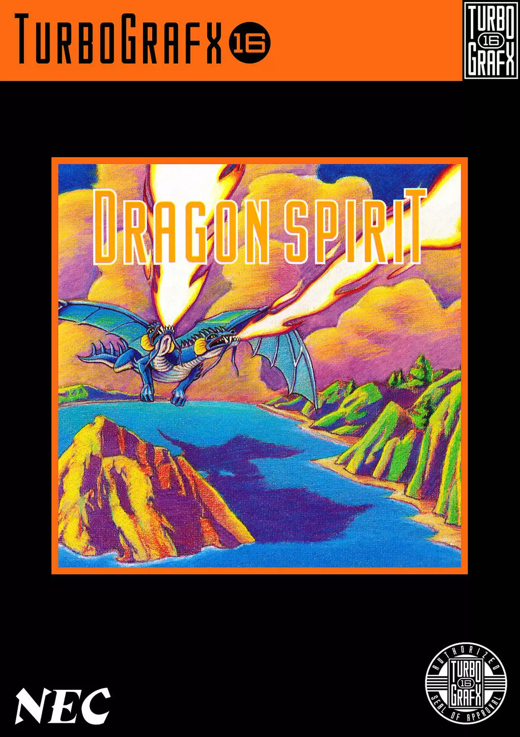 Turbo Grafx 16 (PC Engine) - Dragon Spirit
