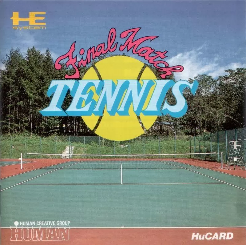 Turbo Grafx 16 - Final Match Tennis