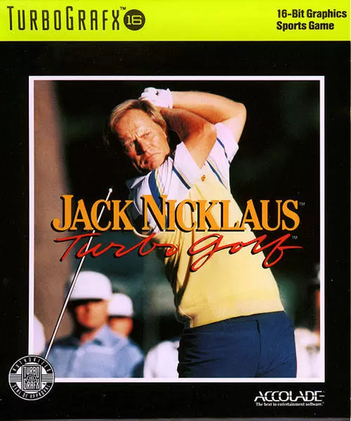 Turbo Grafx 16 - Jack Nicklaus Turbo Golf