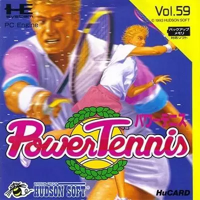 Turbo Grafx 16 (PC Engine) - Power Tennis