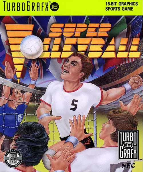 Turbo Grafx 16 (PC Engine) - Super Volleyball