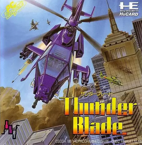Turbo Grafx 16 (PC Engine) - Thunder Blade