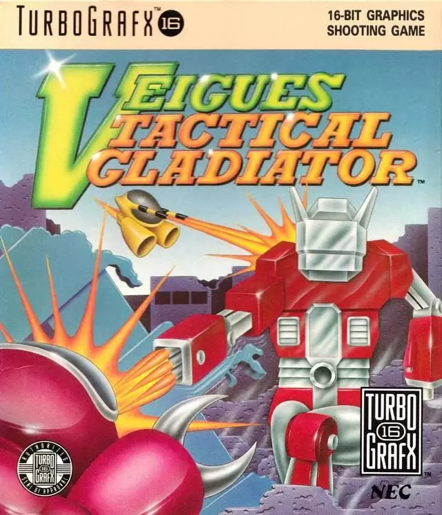 Turbo Grafx 16 - Veigues Tactical Gladiator
