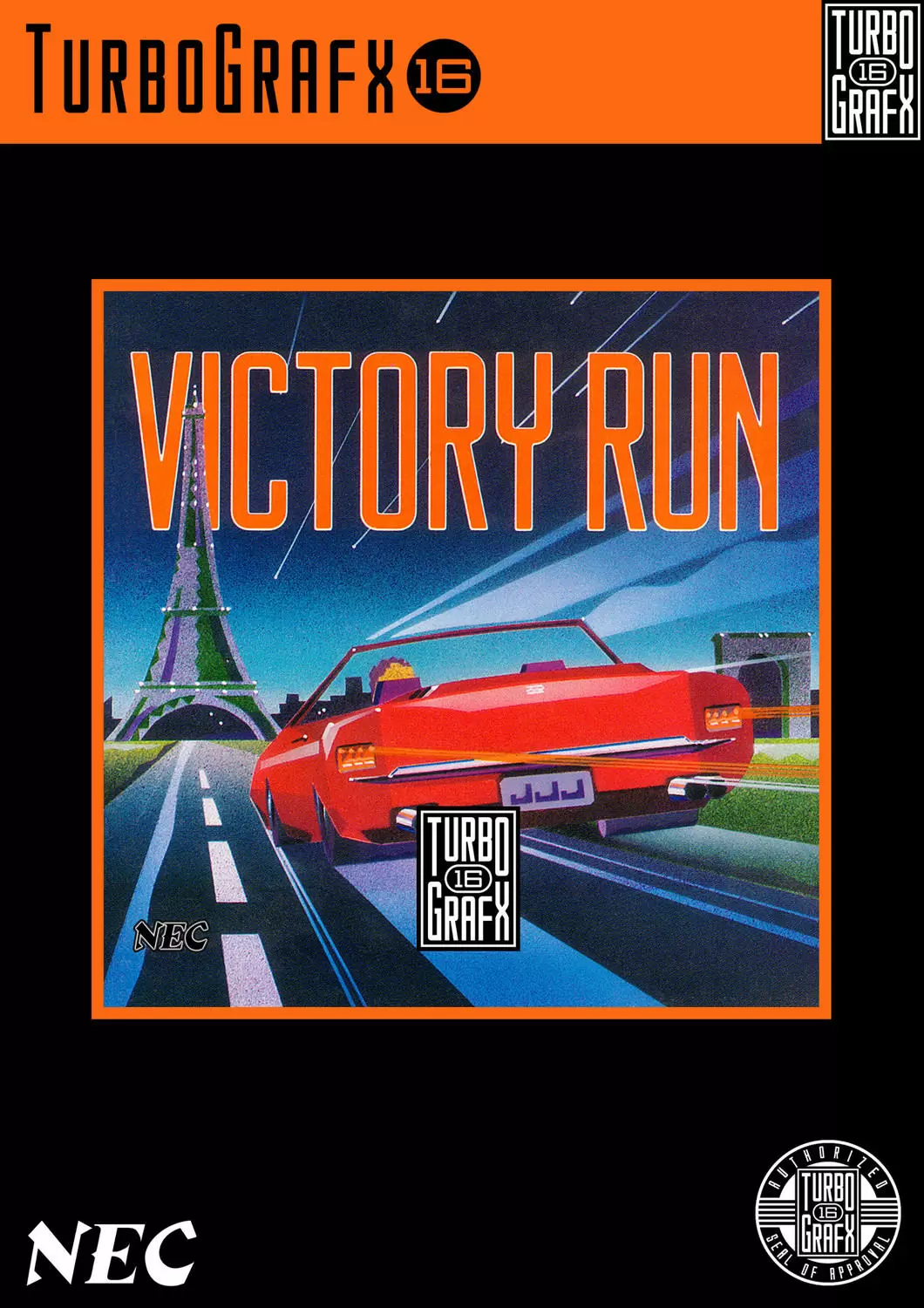 Turbo Grafx 16 (PC Engine) - Victory Run