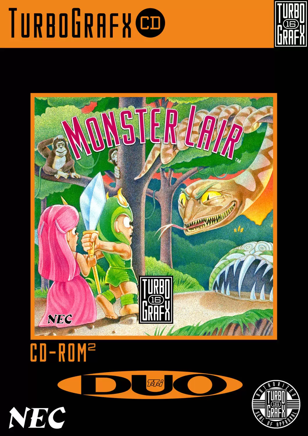 Turbo Grafx 16 (PC Engine) - Wonder Boy III: Monster Lair
