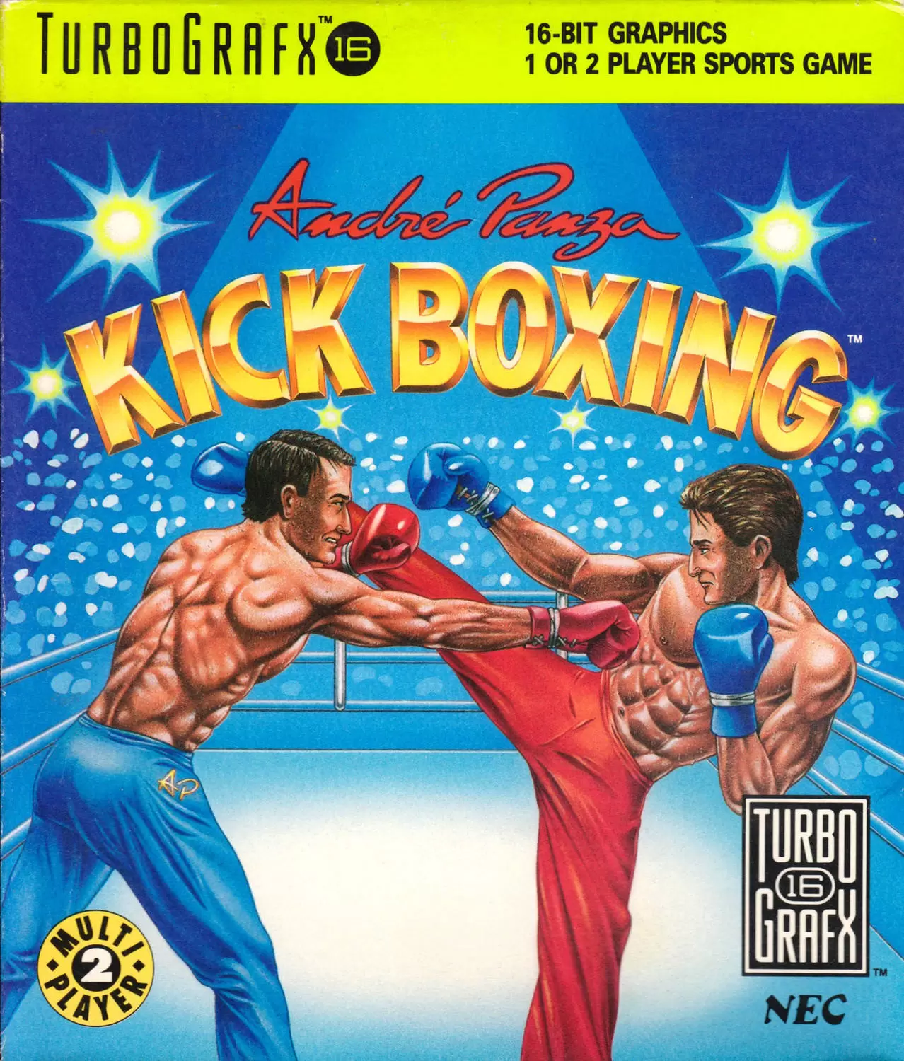 Turbo Grafx 16 (PC Engine) - Andre Panza Kick Boxing